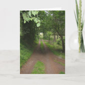 旅行者が少ない道 カード (正面)