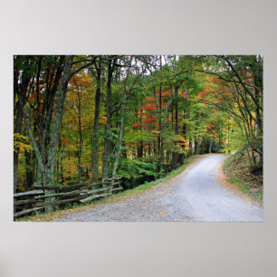 旅行者が少ない道 ポスター