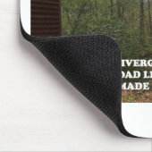 旅行者が少ない道 マウスパッド (コーナー)