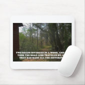 旅行者が少ない道 マウスパッド (マウス)