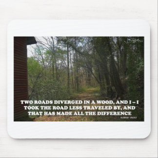 旅行者が少ない道 マウスパッド