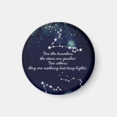 旅行者と星 – マグネット (正面)