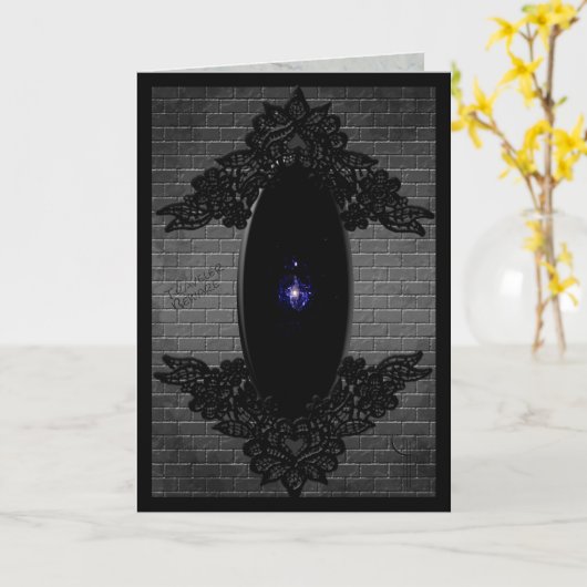 旅行者は用心します カード (黄色い花)