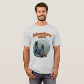 旅行者インスパイアや探検家のためのTシャツ Tシャツ (正面フル)