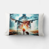 旅行者及び空港の二重暴露 ランバークッション (正面)