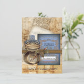 旅行者媒体のパーティの招待状 招待状 (スタンド正面)