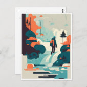 旅行者 ポストカード (正面/裏面)