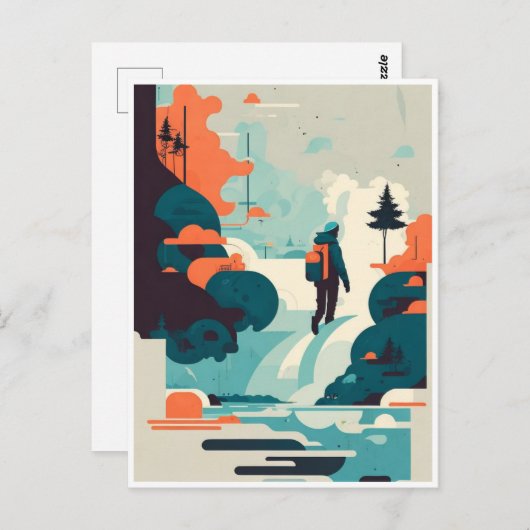 旅行者 ポストカード (正面/裏面)