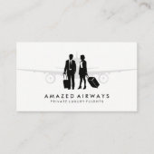 旅行者 | 飛行機 名刺 (正面)