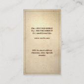 旅行船のボートの美しく古い名刺 名刺 (裏面)