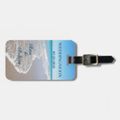 旅行荷物のラベルのコレクションかWeddingmoon ラゲッジタグ (正面横)