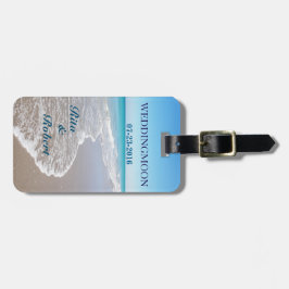 旅行荷物のラベルのコレクションかWeddingmoon ラゲッジタグ