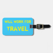 旅行荷物のラベル ラゲッジタグ (正面横)