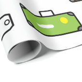 旅行荷物をテーマにした包装紙 ラッピングペーパー (ロールコーナー)