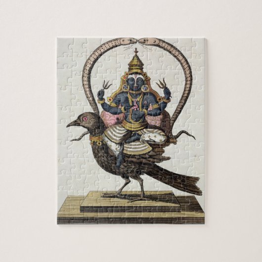 「旅行補助のIndesとパイによるlaのチャイン」からのSani、 ジグソーパズル (縦)