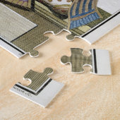 「旅行補助のIndesとlaからのShivaの面、 ジグソーパズル (側面)