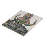 「旅行補助のIndesとlaのチャイン」からのParvati、 タイル (側面)