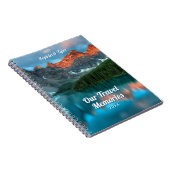 旅行記憶とDIYの名前と年 ノートブック (右側)