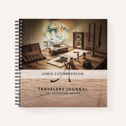 旅行記 引退 アドベンチャー おやじ 祖父 ノートブック (正面)