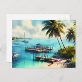 旅行買最高のヴィンテージ鍵フロリダポストカード ポストカード (正面/裏面)