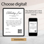 旅行資金リクエストQRコード ハネムーンファンド 招待状