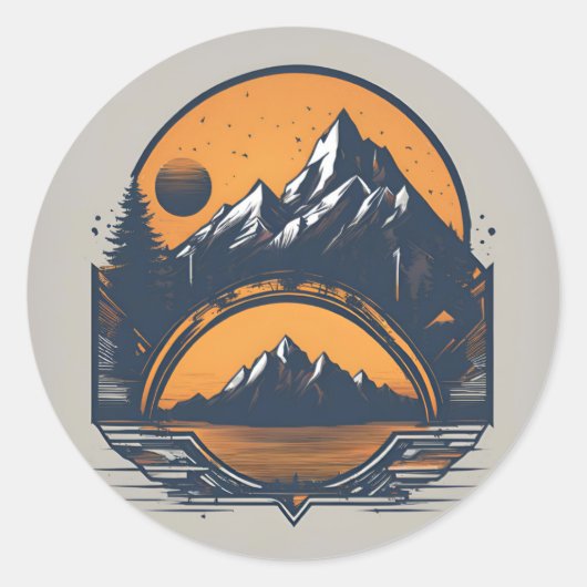 旅行頭が切れる ラウンドシール (正面)