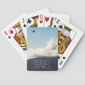 旅行飛行機 トランプ (裏面)