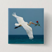 旅行鳥 缶バッジ (正面)