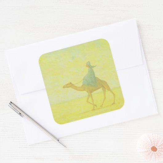 旅行1993年 スクエアシール (封筒)