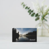 旅行2 ·名刺テンプレート 名刺 (スタンド正面)