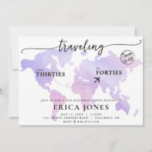 旅行30歳から40歳までの誕生日