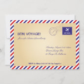 旅行/お別れのパーティの招待状 招待状 (正面)