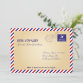 旅行/お別れのパーティの招待状 招待状 (スタンド正面)