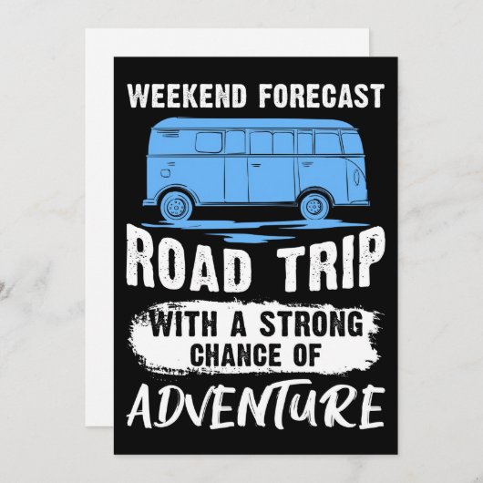 旅行 アート ロードトリップ アドベンチャー シーズンカード (正面/裏面)