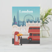 旅行 アート 旅行 イギリス ロンドンへ 招待状 (スタンド正面)