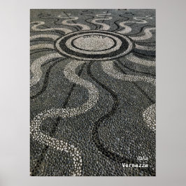 旅行 |イタリア – ベルナッツァ、チンケ・テレ・モザイク ポスター