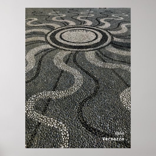 旅行 |イタリア – ベルナッツァ、チンケ・テレ・モザイク ポスター (正面)