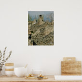 旅行 |イタリア – ポンペイの壁 ポスター (キッチン)