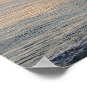 旅行 |イタリア – モンテロッソ・サンセット ポスター (角)