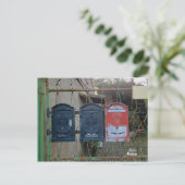 旅行 |イタリア – ローマのメールボックス ポストカード (スタンド正面)