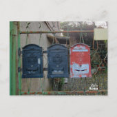 旅行 |イタリア – ローマのメールボックス ポストカード (正面)