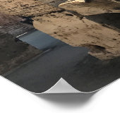 旅行 |イタリア – ローマ、コロッセオ ポスター (角)