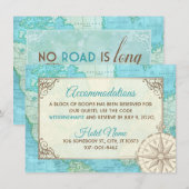 旅行 ウェディング 宿泊 情報 カード (正面/裏面)