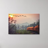 旅行 キャンバスプリント (正面)