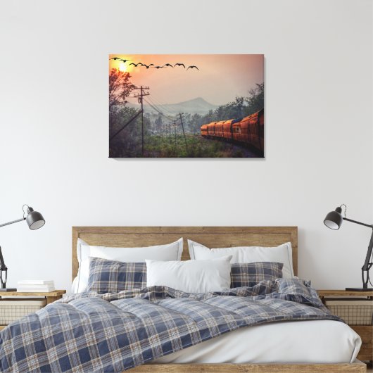 旅行 キャンバスプリント (インサイチュ (寝室))