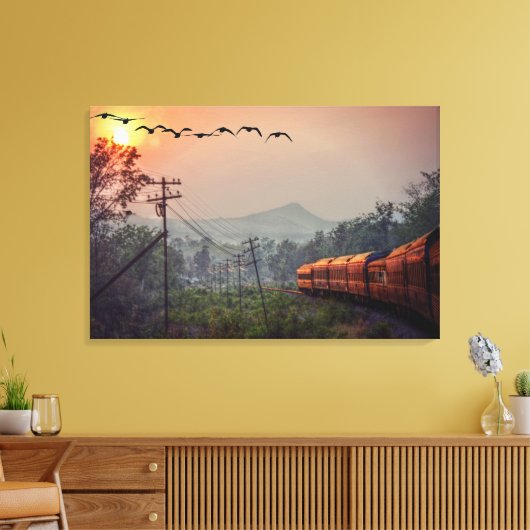 旅行 キャンバスプリント (インサイチュ (リビング))