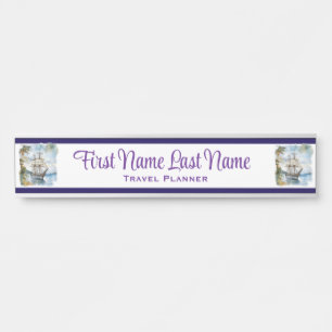 旅行 クルーズ船 旅行プランナー 名前板 サインプレート