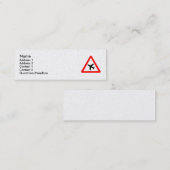 旅行 スキニー名刺 (正面/裏面)