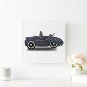 旅行 スクエア壁時計 (ホーム)