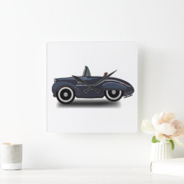 旅行 スクエア壁時計